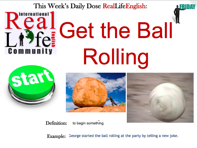 Ball rolling перевод
