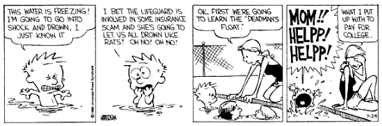 Learning English With Comic Strips—Calvin and Hobbes – RealLife English