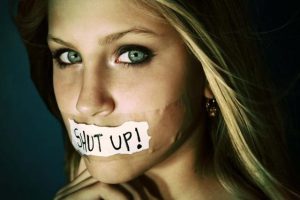 shut up