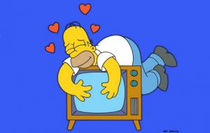 watching tv english