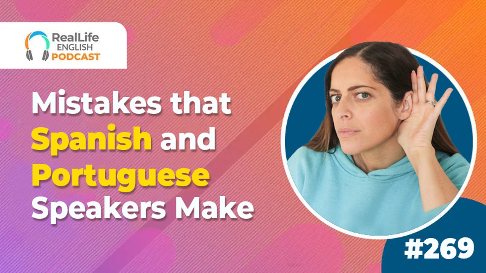 Common mistakes in English made by Spanish speakers